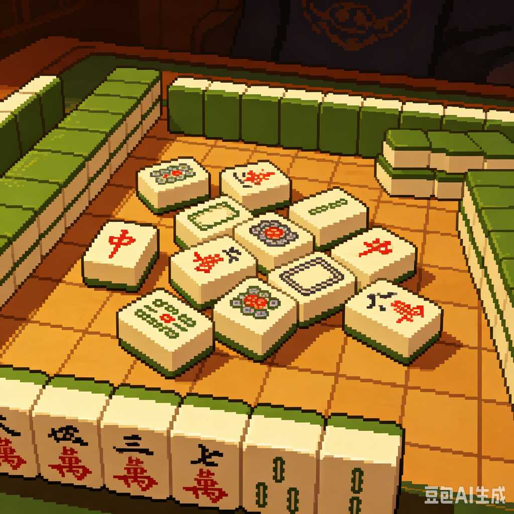 light mahjong storage pouch