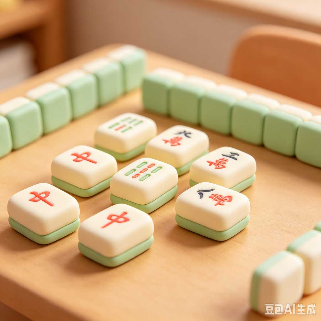 matte texture mahjong set