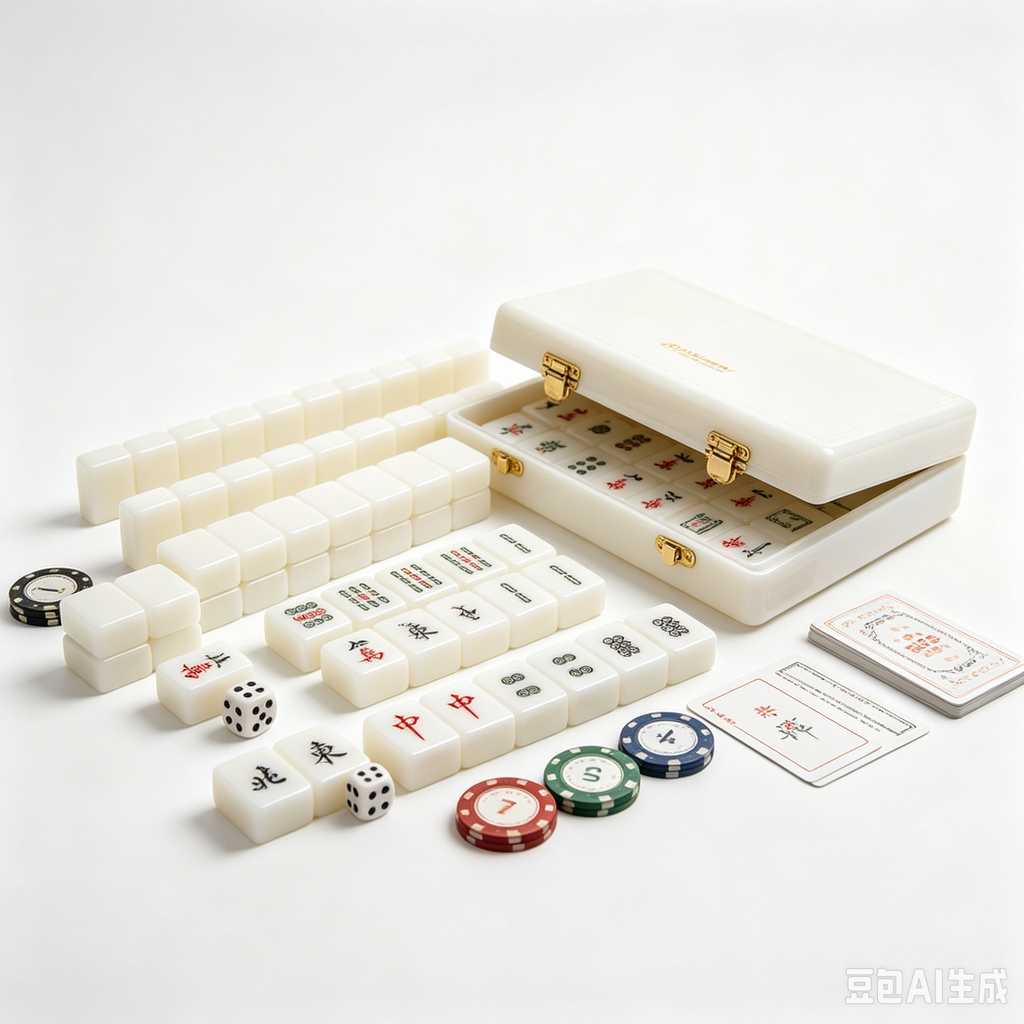 branded mahjong set custom