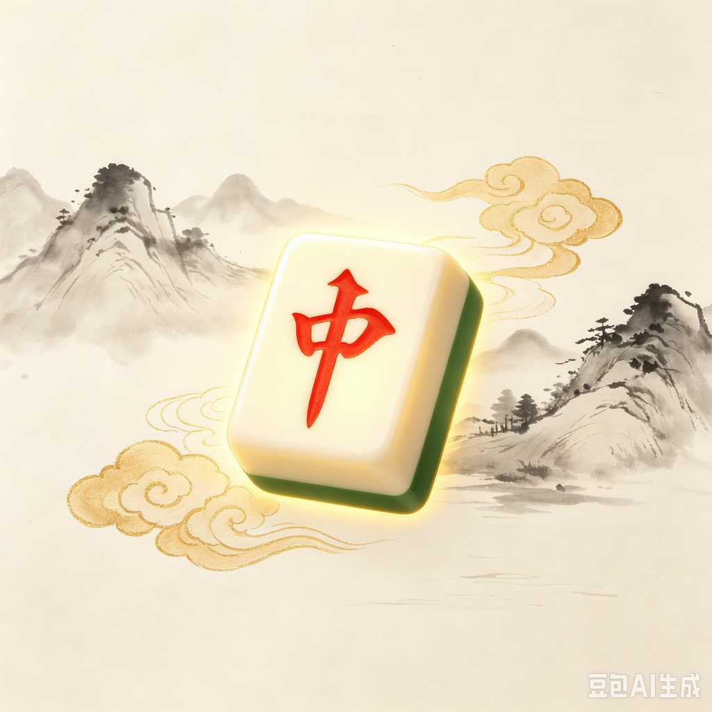 acrylic mahjong set
