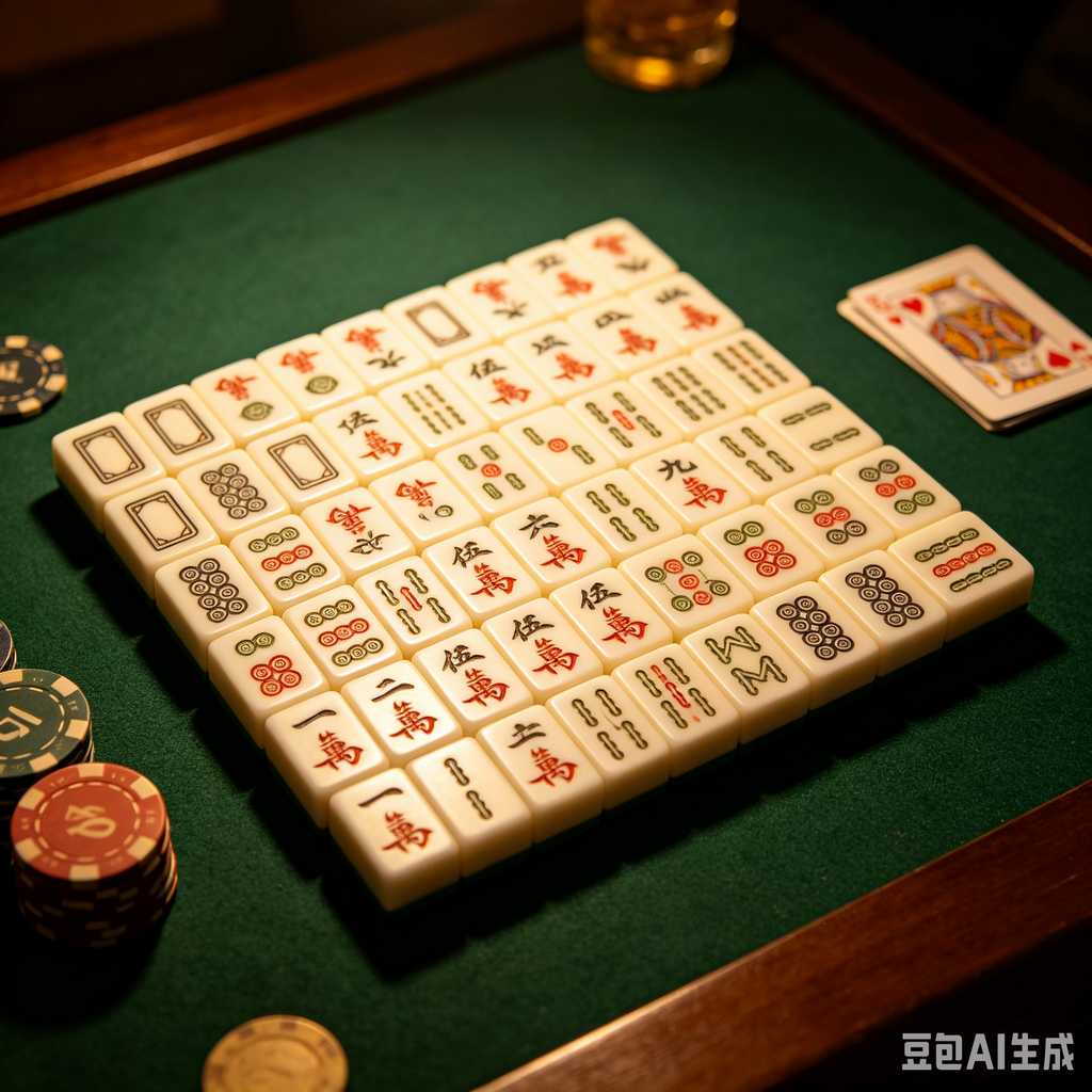 custom logo mahjong tiles