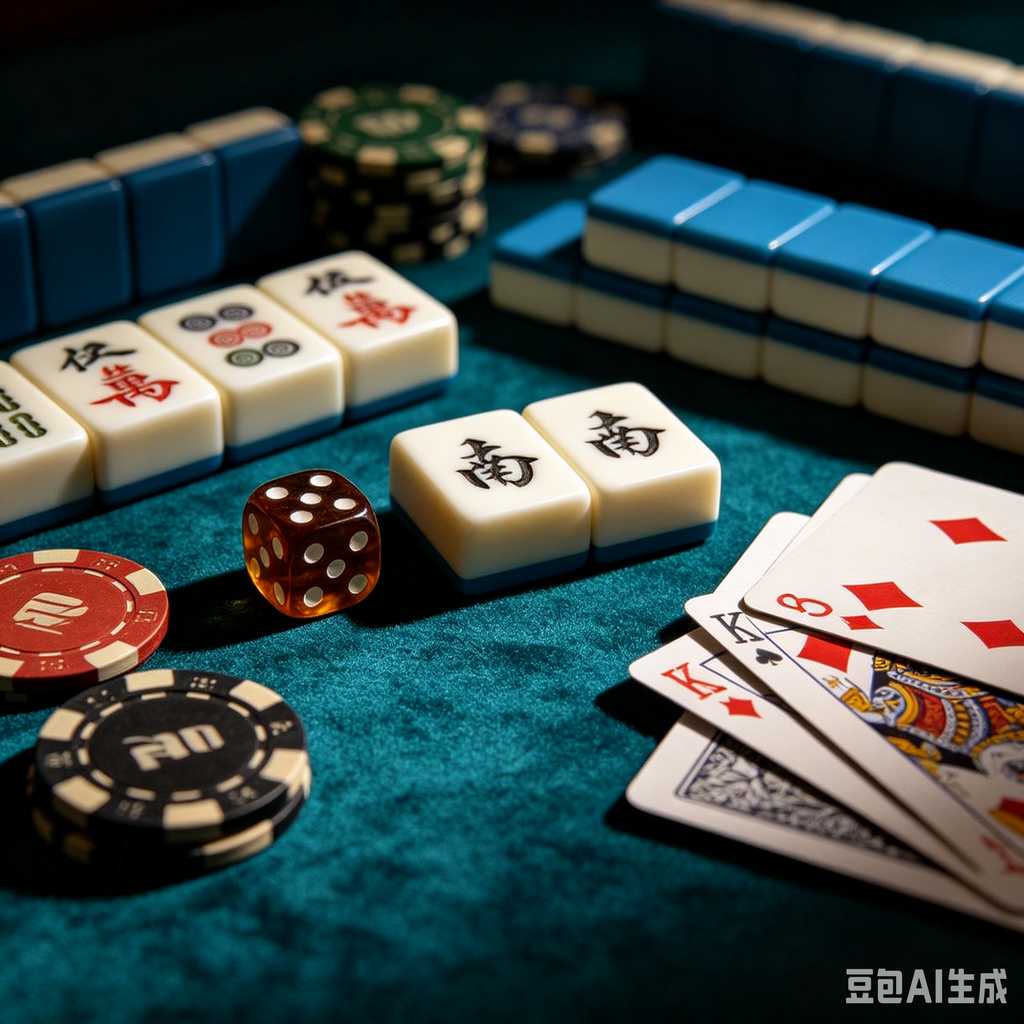 engraved texture mahjong tiles