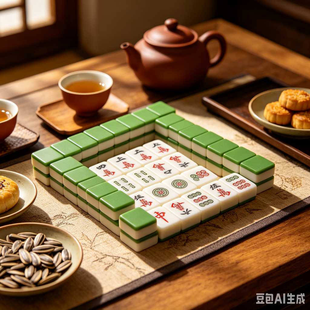 multi color mahjong set custom