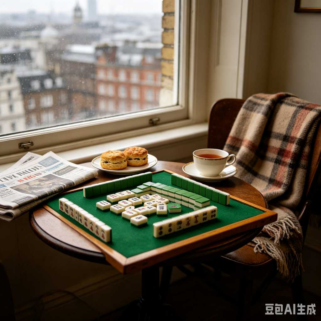 indoor family mahjong set